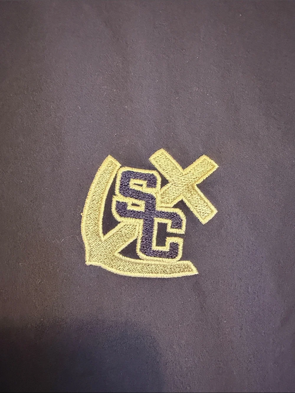Nike South Christian HS sailors Navy blue long sleeve training Quarterback- LG